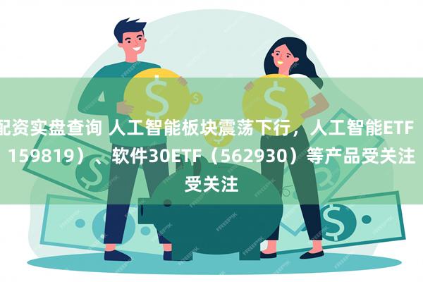 配资实盘查询 人工智能板块震荡下行，人工智能ETF（159819）、软件30ETF（562930）等产品受关注